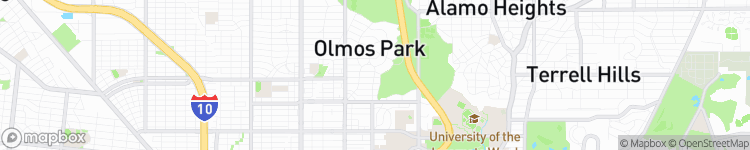 Olmos Park - map