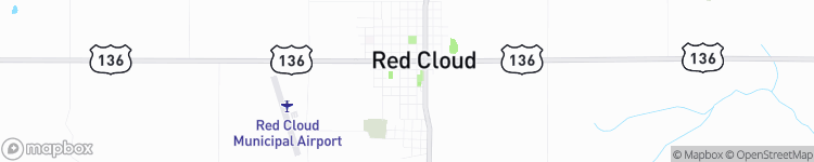Red Cloud - map
