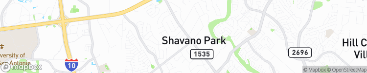 Shavano Park - map
