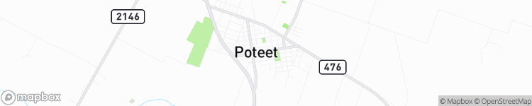 Poteet - map