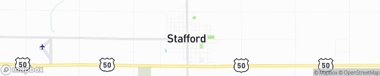 Stafford - map