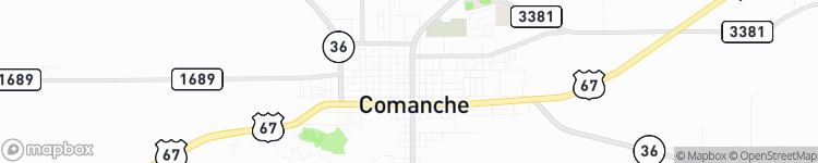 Comanche - map