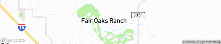 Fair Oaks Ranch - map