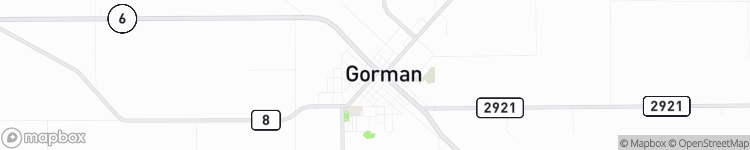 Gorman - map