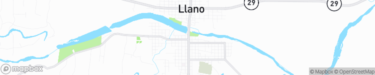 Llano - map