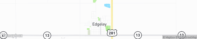 Edgeley - map