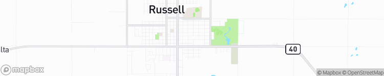 Russell - map