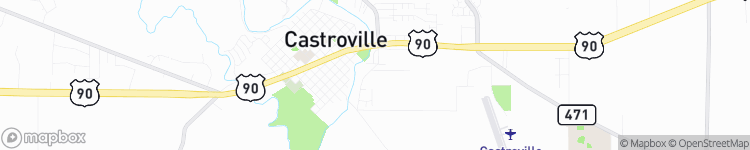 Castroville - map
