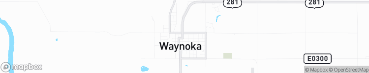Waynoka - map