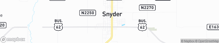 Snyder - map