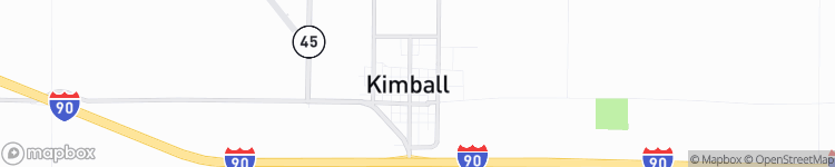 Kimball - map