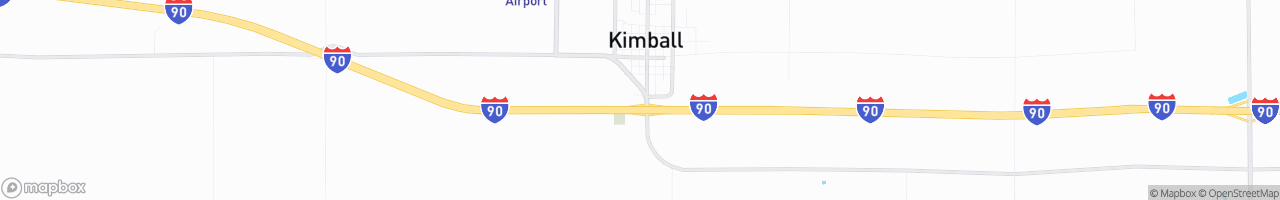 Corner Pantry Kimball - map