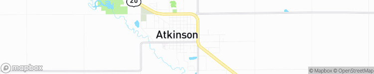 Atkinson - map