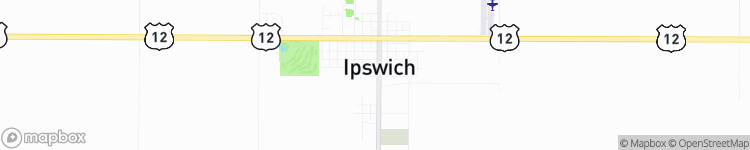 Ipswich - map