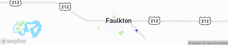 Faulkton - map