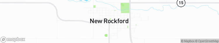 New Rockford - map