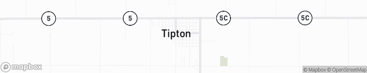 Tipton - map