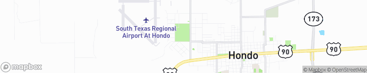Hondo - map