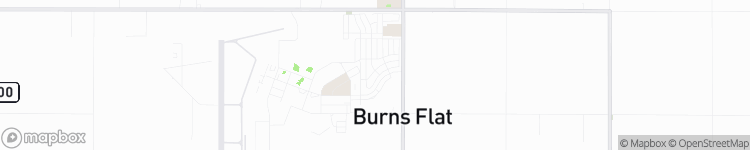 Burns Flat - map