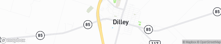 Dilley - map
