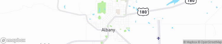 Albany - map