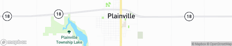 Plainville - map