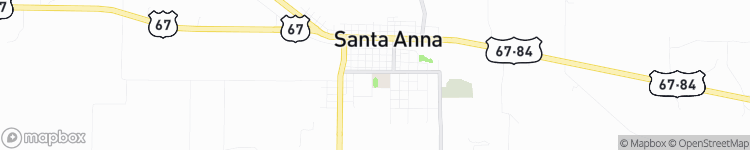 Santa Anna - map