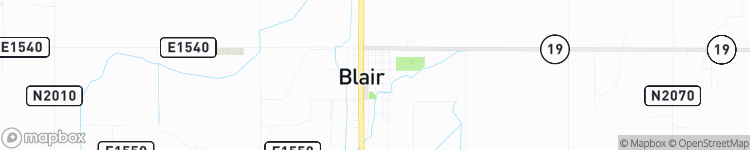 Blair - map