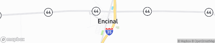 Encinal - map