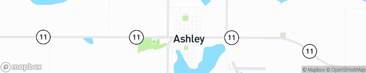 Ashley - map