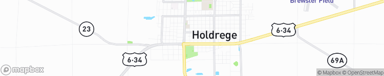 Holdrege - map