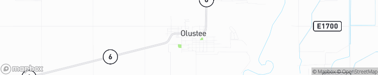 Olustee - map