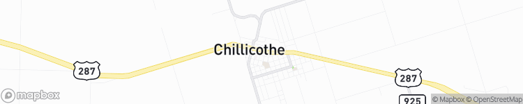 Chillicothe - map