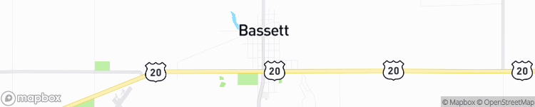 Bassett - map