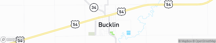 Bucklin - map