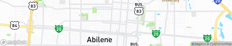 Abilene - map