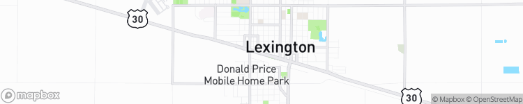 Lexington - map