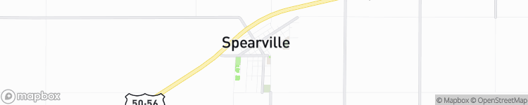 Spearville - map