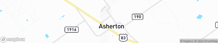 Asherton - map
