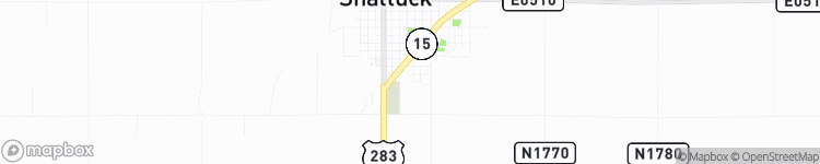 Shattuck - map