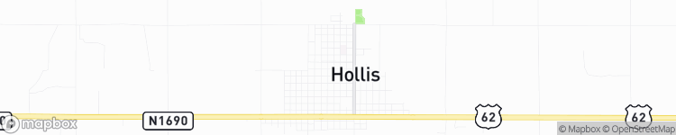 Hollis - map