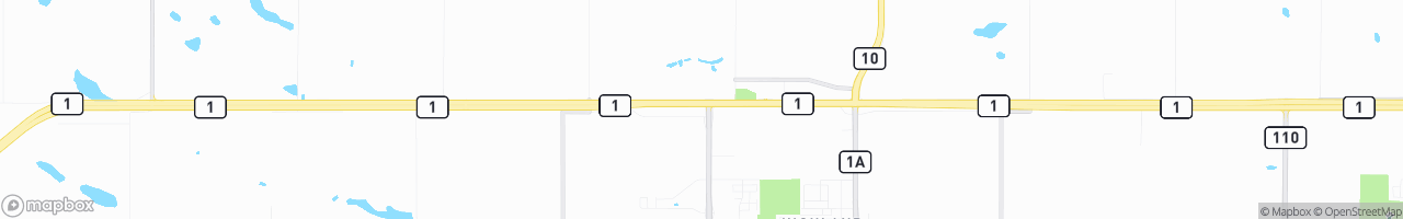 Husky Car/Truck Stop - map